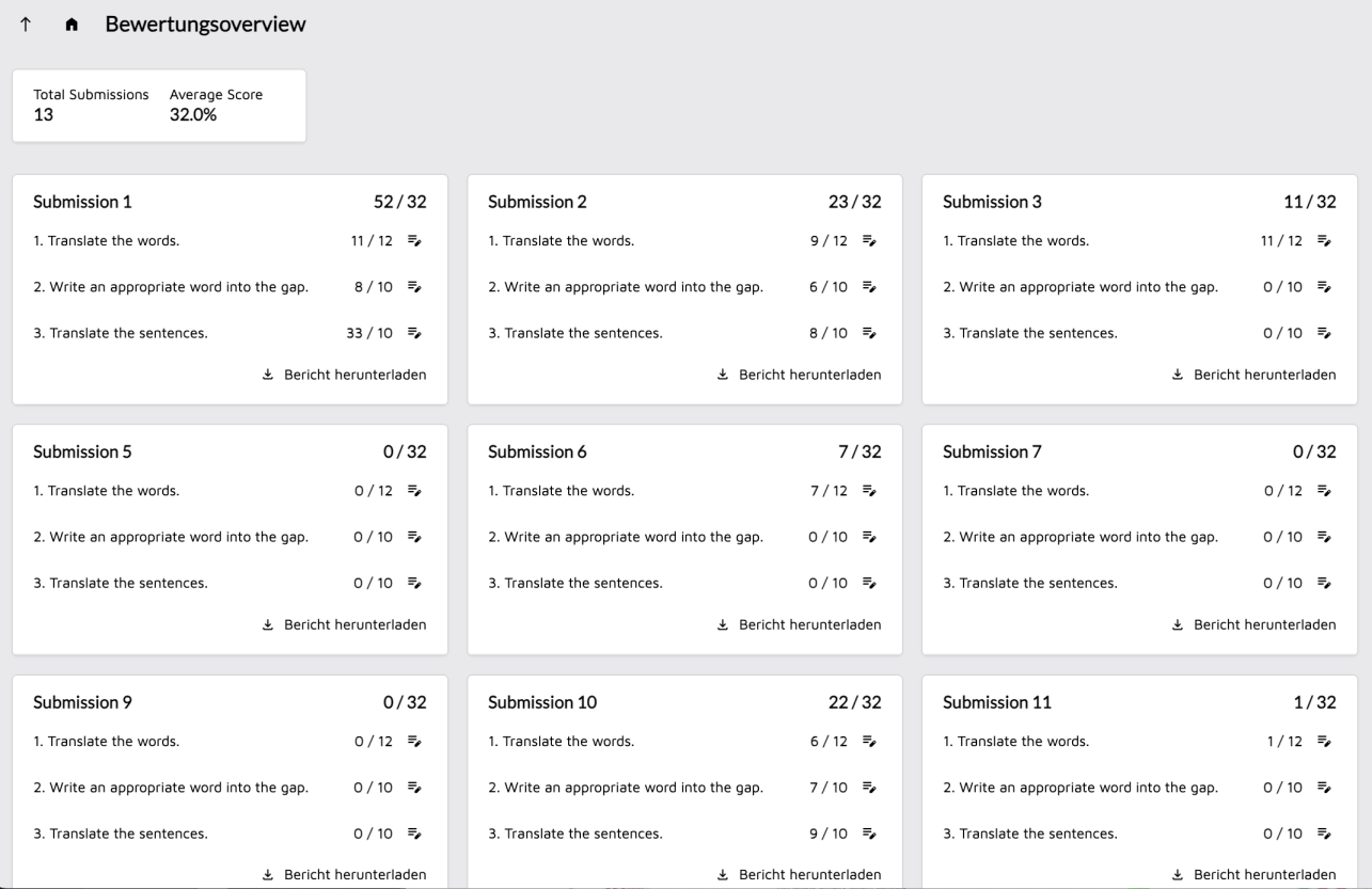 Prüfungsergebnisse bekanntgeben mockup